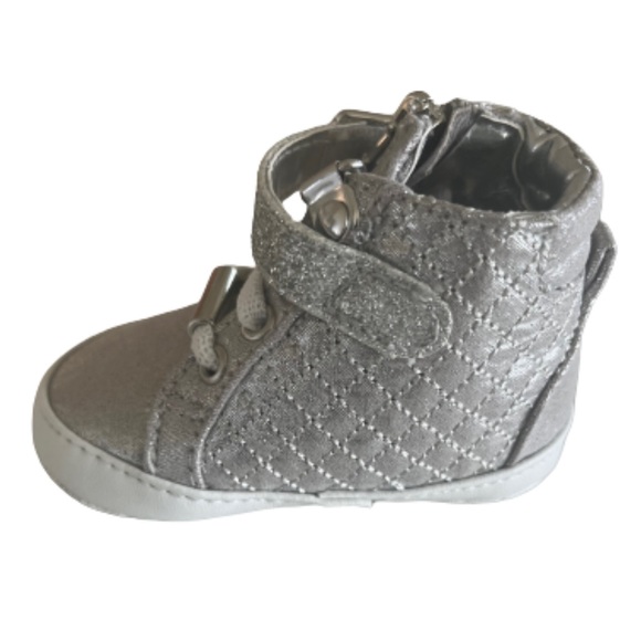 MICHAEL KORS | silver sneakers NWT - Picture 4 of 6